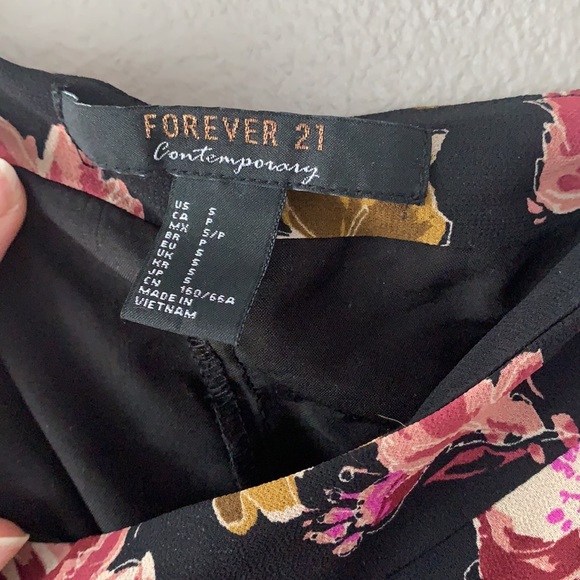 Donating soon! Forever 21 sheer floral maxi skirt - Picture 3 of 3